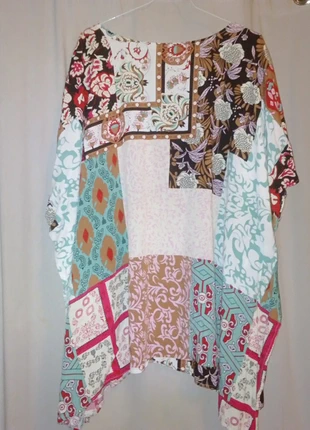 Kimono patchwork fleuri, marque: chicboho, état: Neuf avec étiquette, taille: Taille unique, 10,00 €, 11,20 € Protection acheteurs incluse