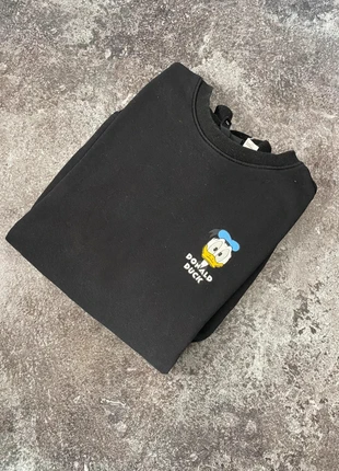 H&M Pull Noir Donald Duck Brodé Taille M Unisexe Streetwear Y2K Vintage, marque: Disney, état: Très bon état, taille: M, 8,90 €, 10,05 € Protection acheteurs incluse