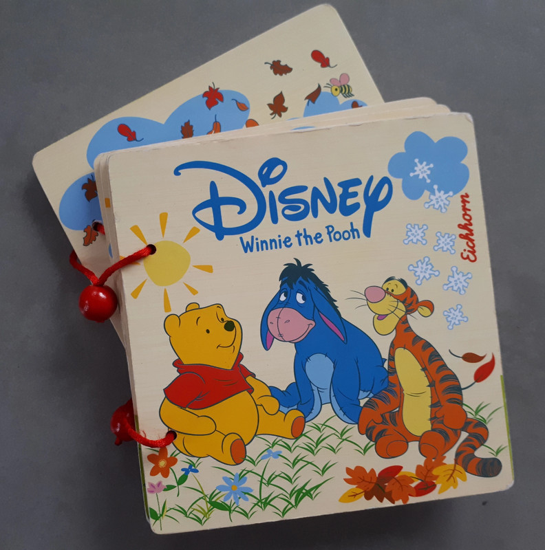 Livre Pour Bebe En Bois Winnie L Ourson Vinted