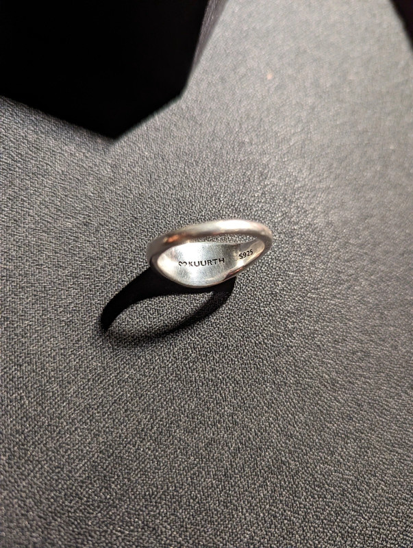 Bague ARGENT 925 Kuurth, modèle "L'Ange Déchu" 21mm 3