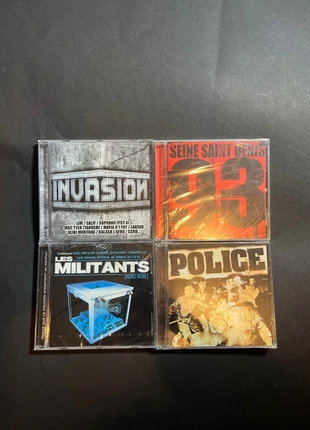Lot 4 CD compil rap francais, estado: Novo com etiquetas, €15.00, €16.45 inclui Proteção do Comprador Pro
