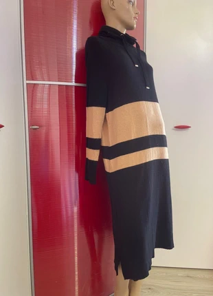 Vestito lungo elegante in misto lana, marque: Fiorella Rubino, état: Très bon état, taille: XXXL / 46 / 18, 20,00 €, 21,70 € Protection acheteurs incluse