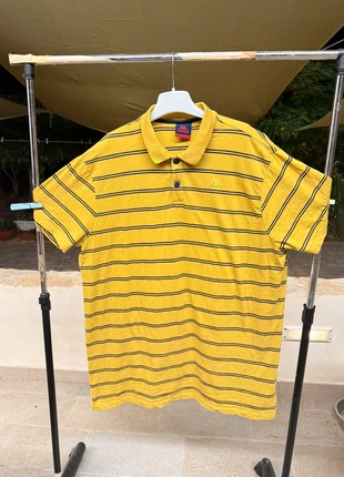 Polo Robe di Kappa 3XL – Gialla a righe navy, stile vintage italiano!, marca: Kappa, estado: Muy bueno, tamaño: XXXL, 9,00 €, 10,15 € Protección al comprador incluida