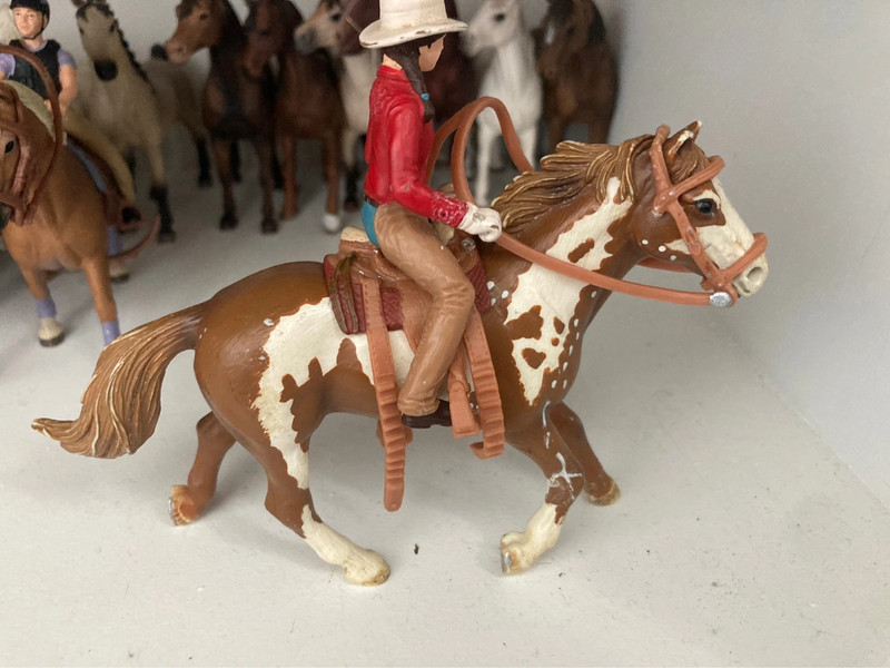 Schleich cavalla americana da sella