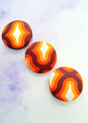 Lot de 3 boutons Seventies, marque: Seventies, état: Très bon état, 3,00 €, 3,85 € Protection acheteurs incluse