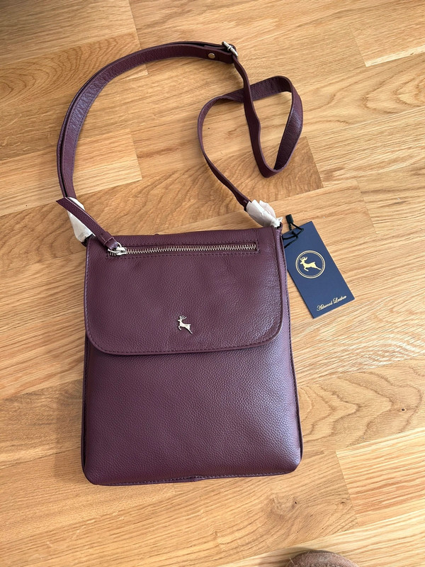 Brand new with tags Ashwood leather crossbody bag - Vinted