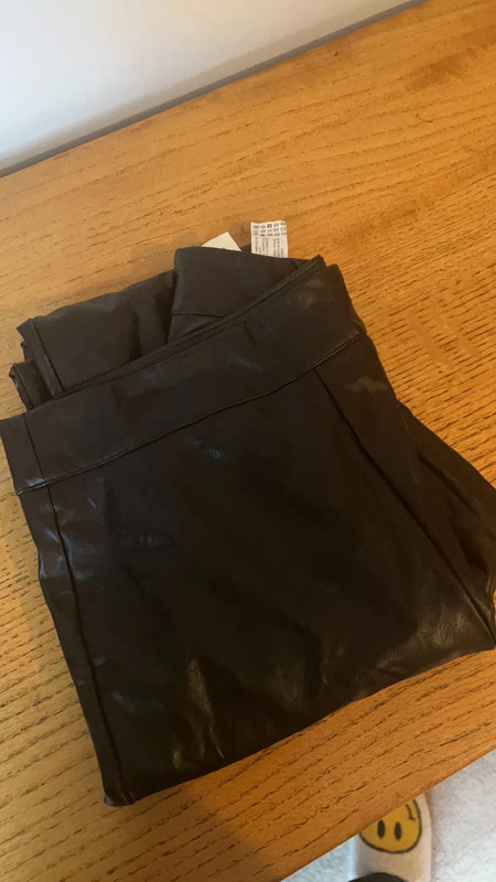 Stradivarius leather sale pants