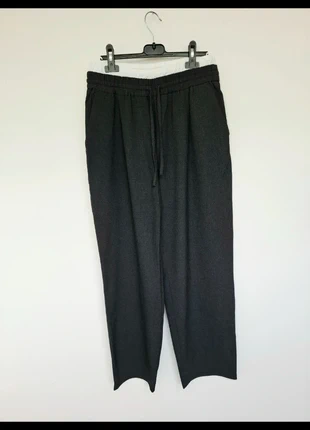Pantalon large effet 2 en 1 caleçon gris et blanc Zara taille M / 38, brand: Zara, condition: Very good, size: M / 38 / 10, €8.00, €9.10 includes Buyer Protection