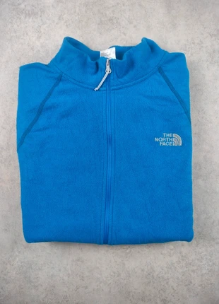 Veste pull polaire légère The North Face full zip logo brodé homme - M - bleu, brand: The North Face, condition: Very good, size: M, €15.00, €16.45 includes Buyer Protection