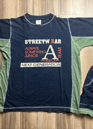 Ensemble été garçon 14/16 ans – T-shirt et short “Streetwear Next Generation”, zustand: Sehr gut, größe: 14 Jahre / 164, 4,00 €, 4,90 € inklusive Vinted-Käuferschutz