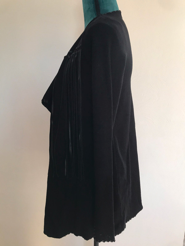 Gilet a frange zara sale