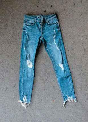 jeans boyfriend zara T38, marca: Zara, estado: Muito bom, tamanho: M / 38 / 10, €4.00, €4.90 inclui Proteção do Comprador