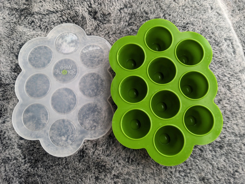 WeeSprout silicone baby food freezer tray 4