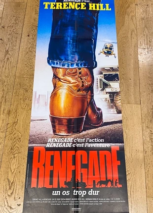 Renegade / Affiche cinéma 1987 Barboni, Terence Hill Action, marque: Cinema, état: Très bon état, 9,00 €, 10,15 € Protection acheteurs incluse