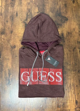Hoodie / Sweat à capuche GUESS authentique, intérieur polaire, neuf, marque: GUESS, état: Neuf avec étiquette, taille: M, 49,00 €, 52,15 € Protection acheteurs (Pro) incluse