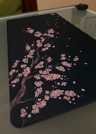 Tappetino tastiera e mouse gaming Giapponese Sakura XXL 60×30 cm – Rosa e Nero, merk: SAKURA, staat: Nieuw zonder prijskaartje, € 15,80, € 17,29 inclusief Kopersbescherming