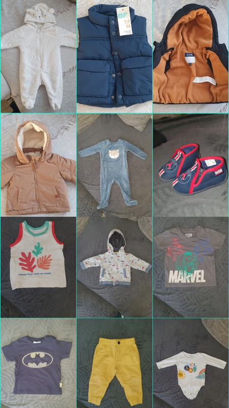 Lot vêtements bébé de 3 à 12 mois 1