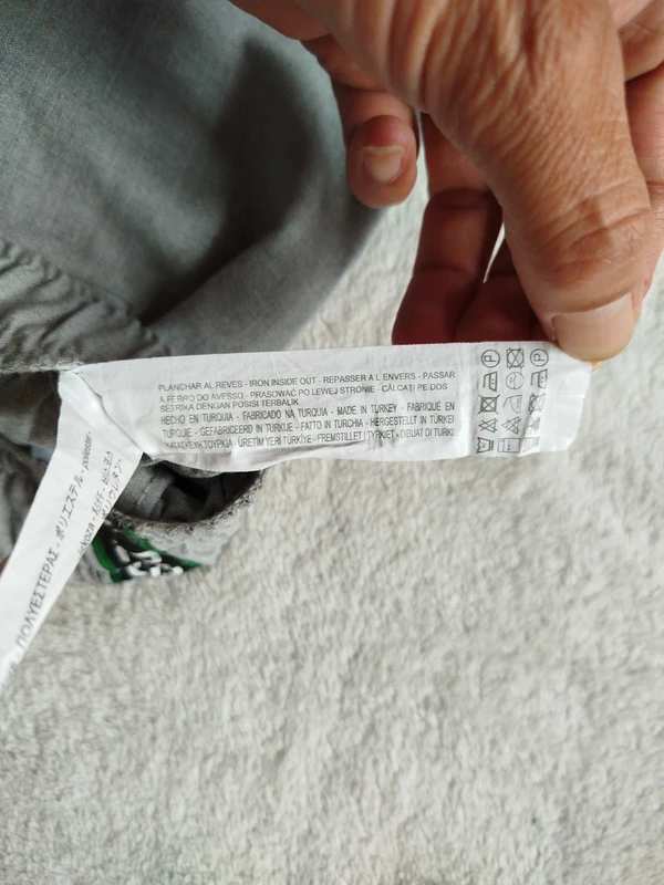 Pantalon gris femme 7/8 Chino Bershka taille S - photo numéro 7
