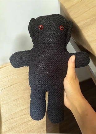 Peluche noir en crochet, brand: Handmade, condizioni: Ottime, taglia: Taglia unica, €5.00, €5.95 include la Protezione acquisti
