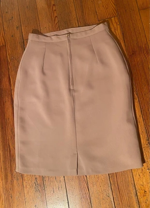 Jupe taille haute beige camel - Vintage made in France, marca: Vintage Dressing, estado: Muito bom, tamanho: M / 38 / 10, €12.00, €13.30 inclui Proteção do Comprador