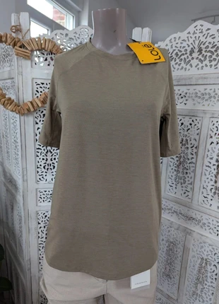 T-shirt Lolë kaki – Performance Wool – Taille M – Manches courtes techniques B16, brand: Lolë, condition: Very good, size: M / 38 / 10, €18.99, €20.64 includes Buyer Protection Pro