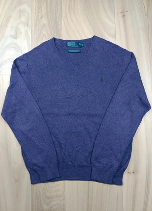 Pull ralph Lauren TM violet col en V, coton, marke: Ralph Lauren, zustand: Sehr gut, größe: M, 25,00 €, 26,95 € inklusive Vinted-Käuferschutz