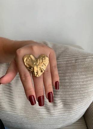Bague XXL coeur, marca: Tendance, estado: Muito bom, tamanho: Ajustável, €9.00, €10.15 inclui Proteção do Comprador Pro
