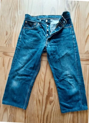 Pantacourt ,bermuda, cropped,Jean bleu Levi's 501, boutons. W31, brand: Levi's, condition: Very good, size: W31, €14.50, €15.93 includes Buyer Protection