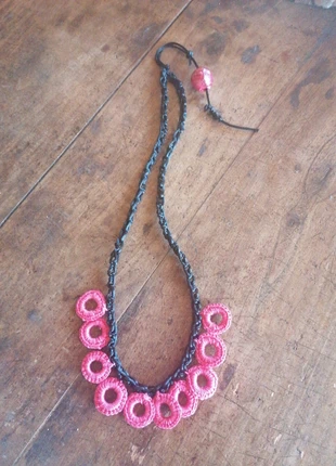 Collana artigianale all uncinetto, marke: Mano, zustand: Neu, 5,00 €, 5,95 € inklusive Vinted-Käuferschutz