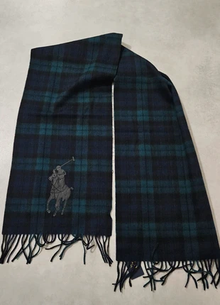 Polo Ralph Lauren – Écharpe Tartan Poney Brodé, brand: Ralph Lauren, condizioni: Nuovo con cartellino, €124.99, €131.94 include la Protezione acquisti