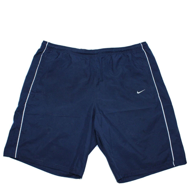 Vintage Nike Shorts Blue Men's XXL 2XL W38 Y2K 00s VGC Swimming