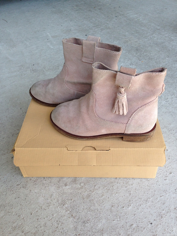 Bottines zara rose poudr e enfant Vinted