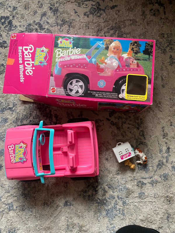 I want deals a barbie car