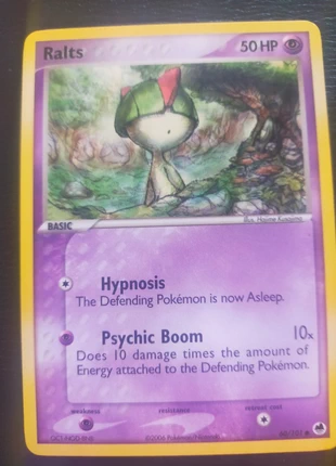 Ralts 60/101 Ex Dragon Frontiers, brand: Pokémon, condition: Very good, €1.20, €1.96 includes Buyer Protection
