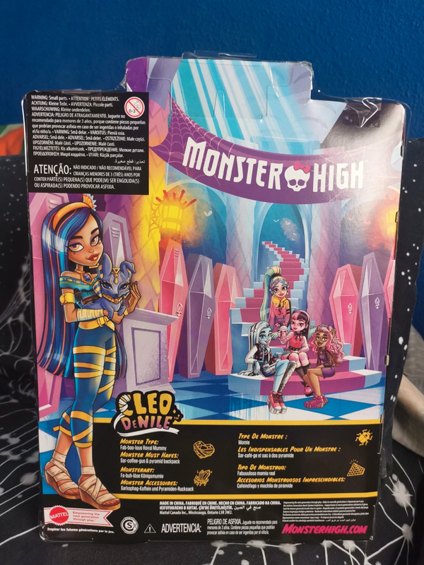 Boneca Monster High G3 Cleo de Nile