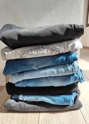 Jeans Uomo Ragazzo S/M 8 paia Bershka Pull&Bear Calliope Clayton, marca: Bershka, estado: Muy bueno, tamaño: M, 28,00 €, 30,10 € Protección al comprador incluida