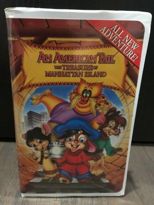 An American Tail The Treasure Of Manhattan Island Vhs An American Tail: The Treasure of Manhattan Island VHS Tape With