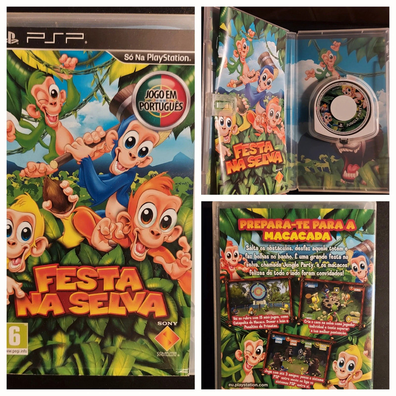 Festa Na Selva PSP - Compra jogos online na