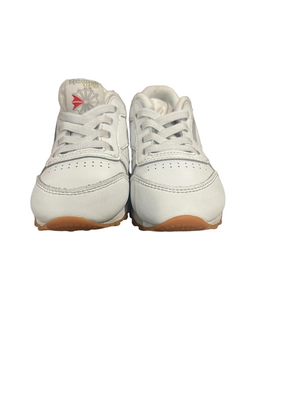 Reebok Classic Leather White Baby Boy Girl Toddler Shoes Sneakers Size 8 1