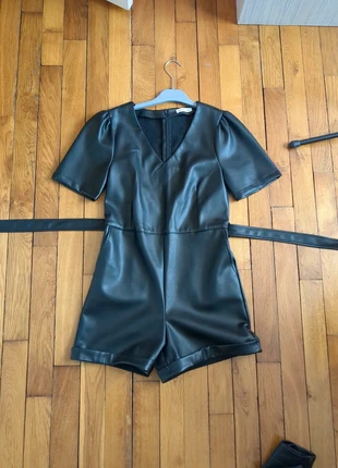 Combi simili cuir, brand: Cache Cache, condition: Very good, size: XS / 34 / 6, €15.00, €16.45 includes Buyer Protection