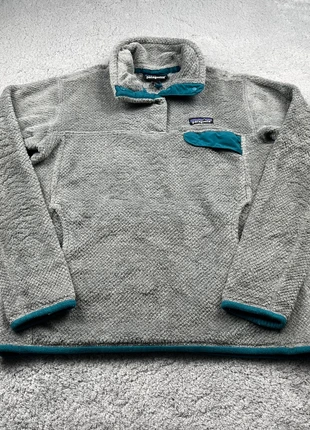 Polaire Patagonia Polartec sherpa douce et chaude grise et bleu taille M femme, marque: Patagonia, état: Très bon état, taille: M / 38 / 10, 37,00 €, 39,55 € Protection acheteurs incluse