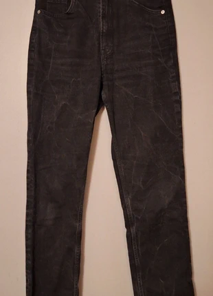 Jean noir taille haute droit, marke: H&M, zustand: Sehr gut, größe: S / 36 / 8, 2,00 €, 2,80 € inklusive Vinted-Käuferschutz
