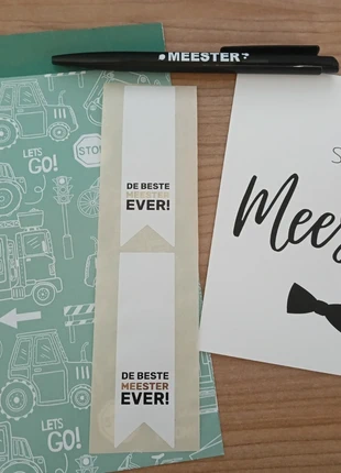 Cadeautje voor de meester, marca: Catscreastore, estado: Novo sem etiquetas, €4.50, €5.43 inclui Proteção do Comprador Pro