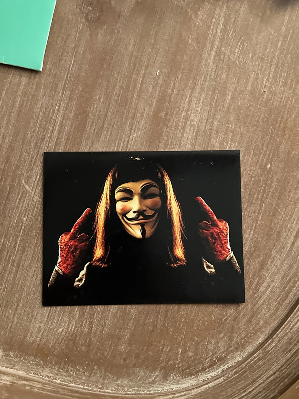 V For Vendetta Refrigerator Magnet