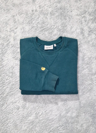 Pull carhartt vert foncé taille M logo brodé sur la manche très bon état, brand: Carhartt, condition: Very good, size: M, 35.00 €, 37.45 € includes Buyer Protection Pro