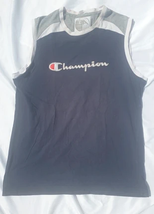 Vintage Champion navy vest top XL, brand: Champion, condition: Good, size: XL, €4.00, €4.90 includes Buyer Protection