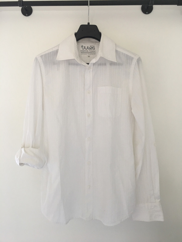 Chemise Jules taille M blanche  1