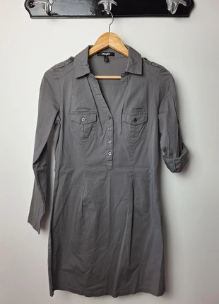 Robe chemise kaki 38, marca: Jennyfer, estado: Bueno, tamaño: M / 38 / 10, 2,00 €, 2,80 € Protección al comprador incluida