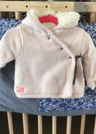 Veste doublée sherpa neuve 1 mois, brand: Du Pareil au Même, condition: New without tags, size: Up to 1 month / 50 cm, €7.00, €8.05 includes Buyer Protection