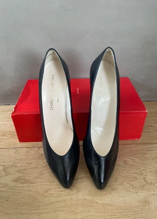Escarpin noir Charles Jourdan, merk: Charles Jourdan, staat: Nieuw met prijskaartje, maat: 41, € 68,00, € 72,10 inclusief Kopersbescherming
